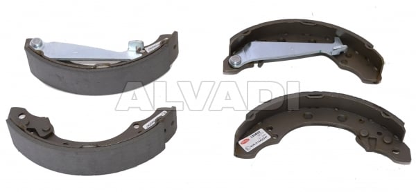 Brake Shoes Kit, Drum Brakes DELPHI LS1625 For Audi, Seat, Skoda ...