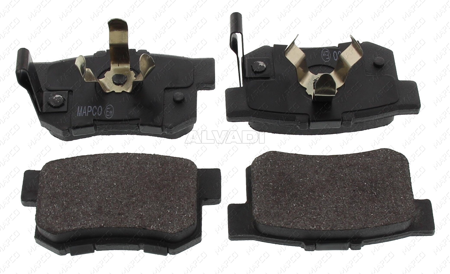 Brake Pad Set, disc brake MAPCO 6937 for AUDI A4 (B7) AL881112 alvadi.ee