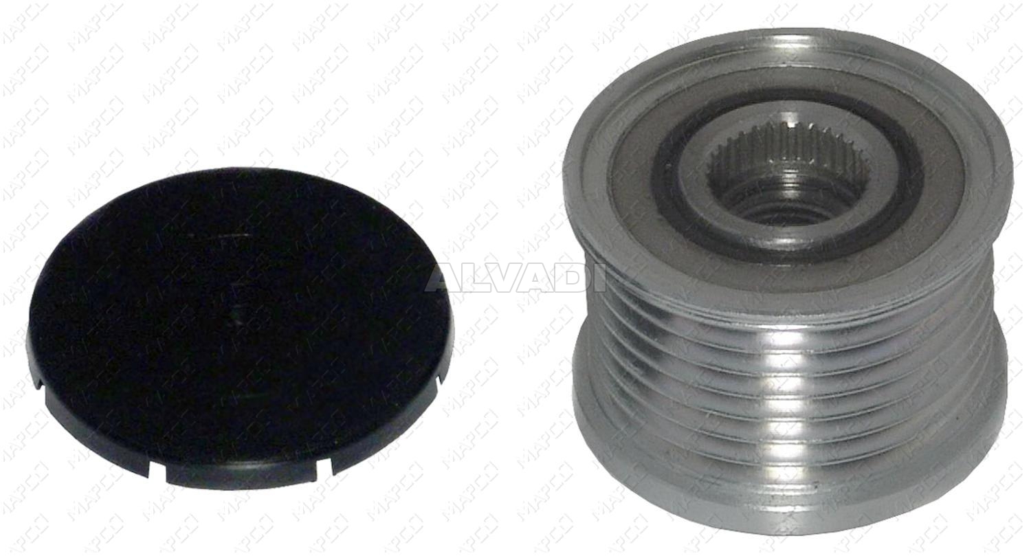 обгонная муфта litens 4221627. механизм свободного хода генератора. шкив генератора mapco 14703. механизм свободного хода генератора. обгонная муфта генератора купить крайслер гранд вояджер 2,8.