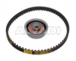 Pulley kit with timing belt