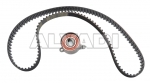 Pulley kit with timing belt