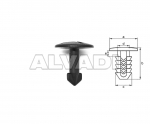 Fastening Element, engine cover
